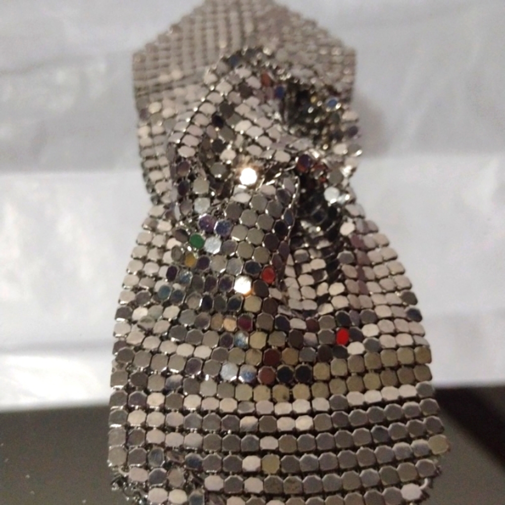 Art Deco Metallica Mesh Reversible Bracelet NWT 🎁